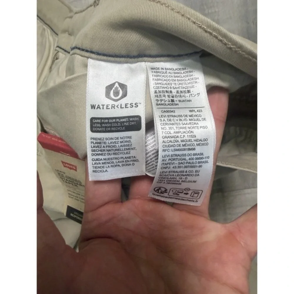Levi's XX Chino Men's  Standard Taper Fit Stretch  Pants Size 46x34 NWT